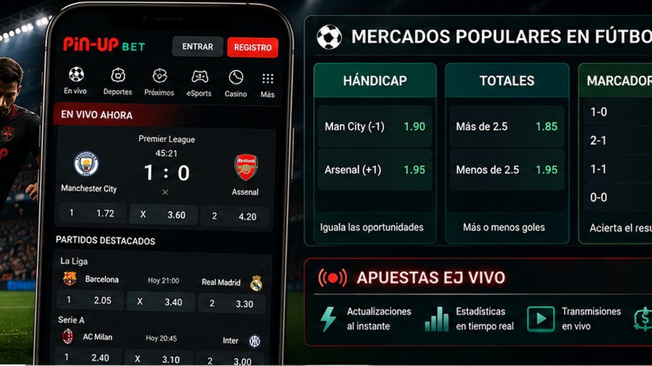 Pin up bet Honduras estadísticas eSports y apuestas en vivo